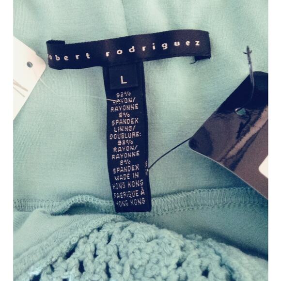 Robert Rodriguez Sea Green Sleeveless Summer Top (NWT) - L - Picture 5 of 5